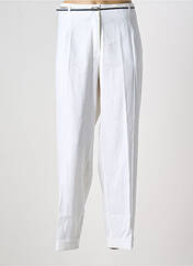 Pantalon droit blanc WEINBERG femme seconde vue