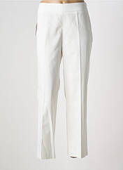 Pantalon droit blanc WEINBERG femme seconde vue