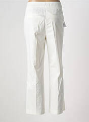Pantalon droit blanc WEINBERG femme seconde vue