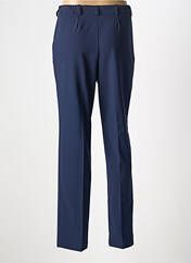Pantalon droit bleu WEINBERG femme seconde vue