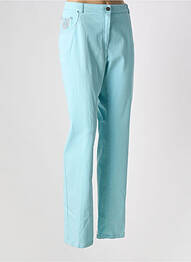 Jeans coupe slim stretch taille normale bleu WEINBERG femme