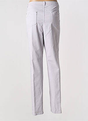 Jeans coupe slim stretch taille normale gris WEINBERG femme