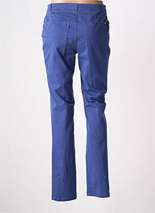Jeans coupe slim stretch taille normale bleu fonce WEINBERG femme