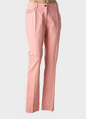 Jeans coupe slim rose WEINBERG femme seconde vue