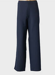 Pantalon droit bleu WEINBERG femme seconde vue