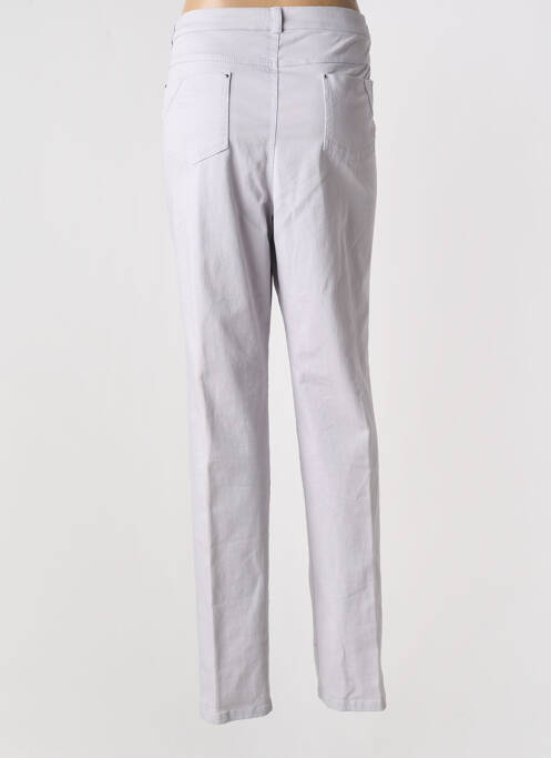Jeans coupe slim stretch taille normale gris WEINBERG femme