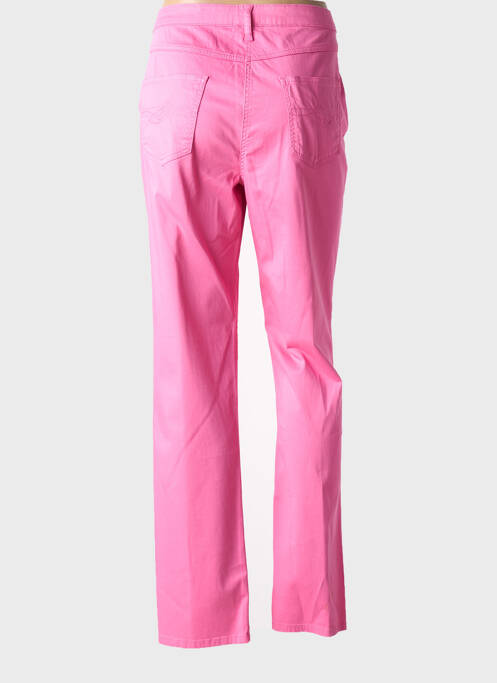Pantalon slim tissage popeline taille normale rose PAUPORTÉ femme