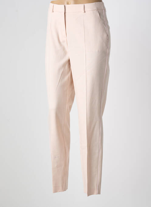 Pantalon chino taille normale taille normale rose COMMA, femme