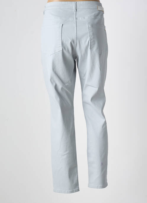 Pantalon 7/8 tissage popeline taille normale gris COMMA, femme