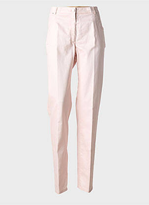 Pantalon slim tissage enduit taille normale rose PAUPORTÉ femme