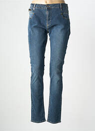 Jeans coupe slim slim taille basse bleu TERRE DE FÉES femme
