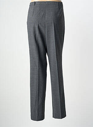 Pantalon droit taille à pinces gris WEINBERG femme
