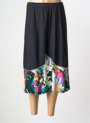 Jupe mi-longue stretch noir PAUPORTÉ femme
