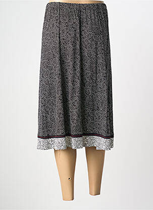 Jupe mi-longue stretch noir PAUPORTÉ femme
