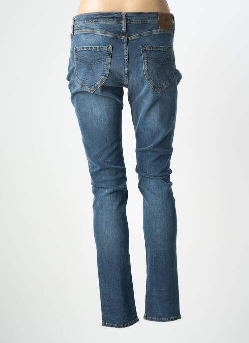Jeans coupe slim slim taille basse bleu TERRE DE FÉES femme