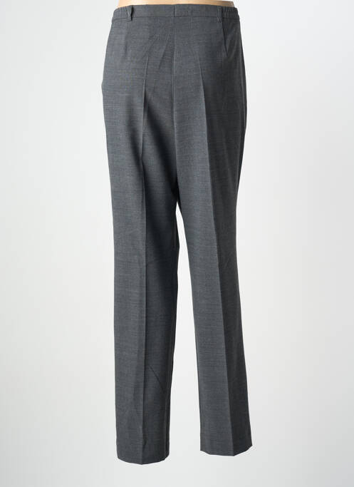 Pantalon droit taille à pinces gris WEINBERG femme