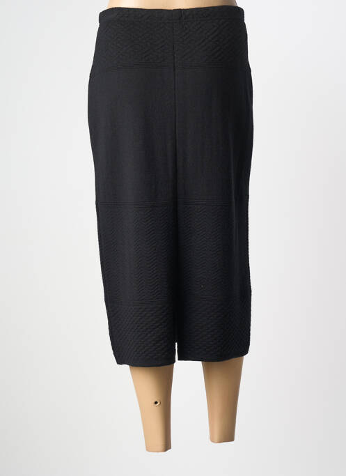 Jupe mi-longue coupe droite noir PAUPORTÉ femme