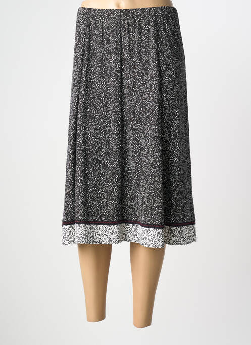 Jupe mi-longue stretch noir PAUPORTÉ femme