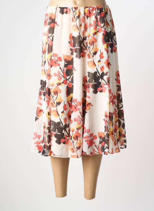 Jupe mi-longue beige WEINBERG femme