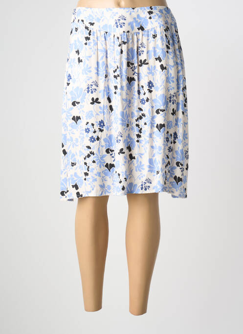 Jupe mi-longue bleu TERRE DE FÉES femme