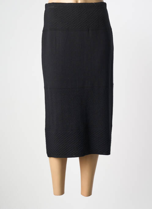 Jupe mi-longue noir PAUPORTÉ femme
