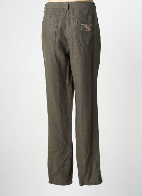 Pantalon droit vert TERRE DE FÉES femme
