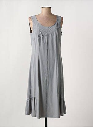 Robe mi-longue sans manche sans manche gris PAUPORTÉ femme