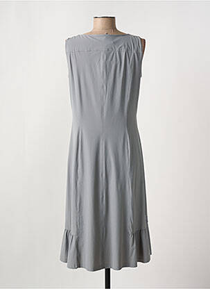 Robe mi-longue sans manche sans manche gris PAUPORTÉ femme
