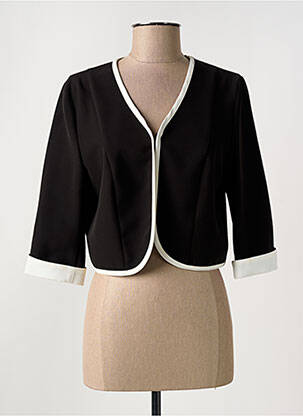 Veste casual coupe cintrée noir PAUPORTÉ femme