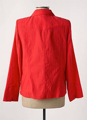 Blazer poches rouge PAUPORTÉ femme