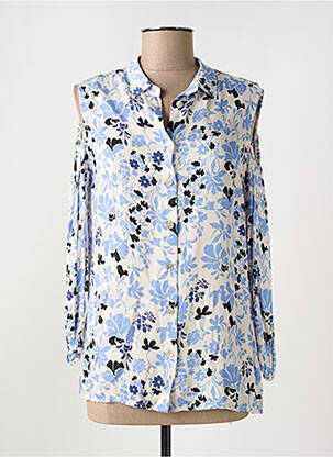 Chemisier bleu TERRE DE FÉES pour femme