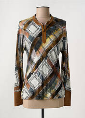 T-shirt marron WEINBERG pour femme seconde vue