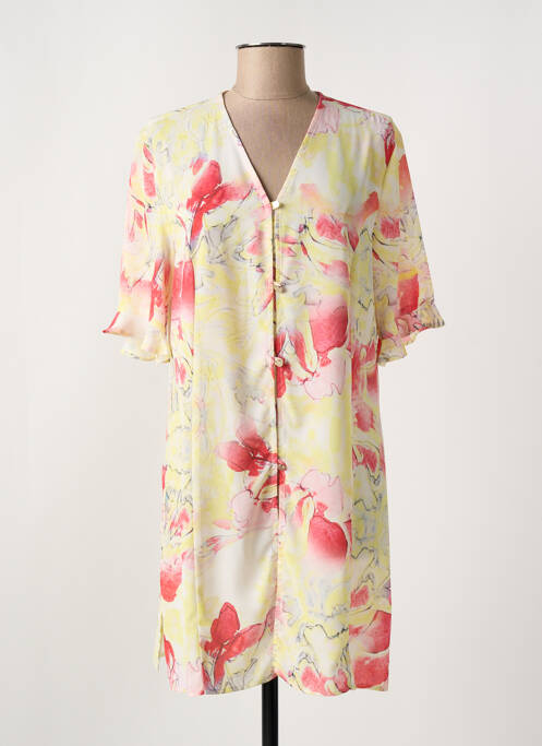 Tunique manches courtes jaune WEINBERG pour femme