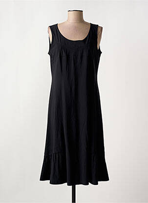 Robe mi-longue sans manche sans manche noir PAUPORTÉ femme