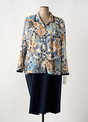 Ensemble robe bleu FRANCE RIVOIRE pour femme seconde vue