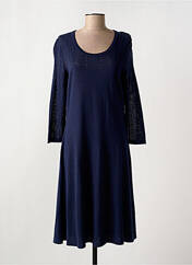 Robe mi-longue bleu PAUPORTÉ pour femme seconde vue