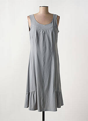 Robe mi-longue gris PAUPORTÉ pour femme