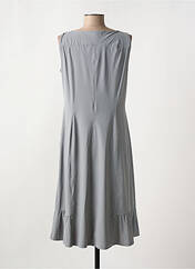 Robe mi-longue gris PAUPORTÉ pour femme seconde vue