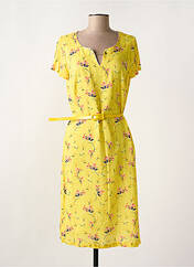 Robe mi-longue jaune WEINBERG pour femme seconde vue
