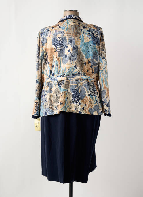 Ensemble robe bleu FRANCE RIVOIRE pour femme