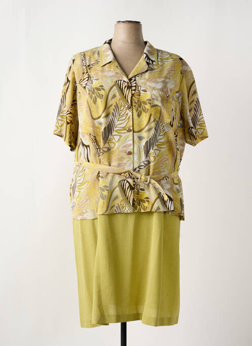 Ensemble robe vert REGINE pour femme