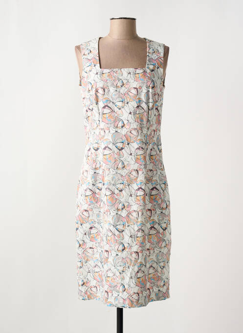 Robe mi-longue blanc WEINBERG femme