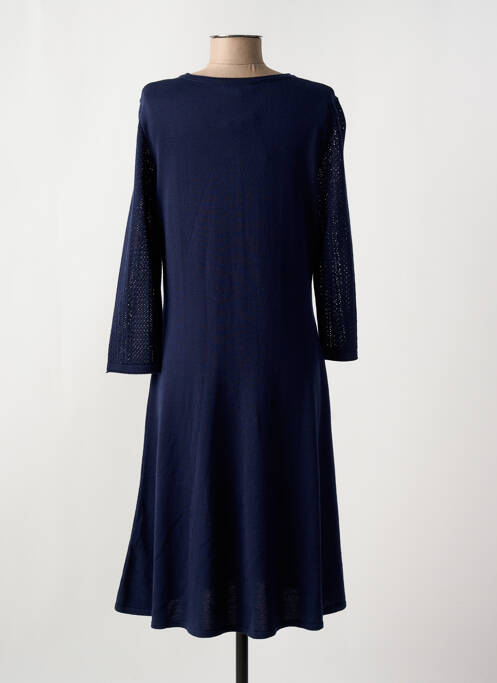 Robe mi-longue bleu PAUPORTÉ pour femme