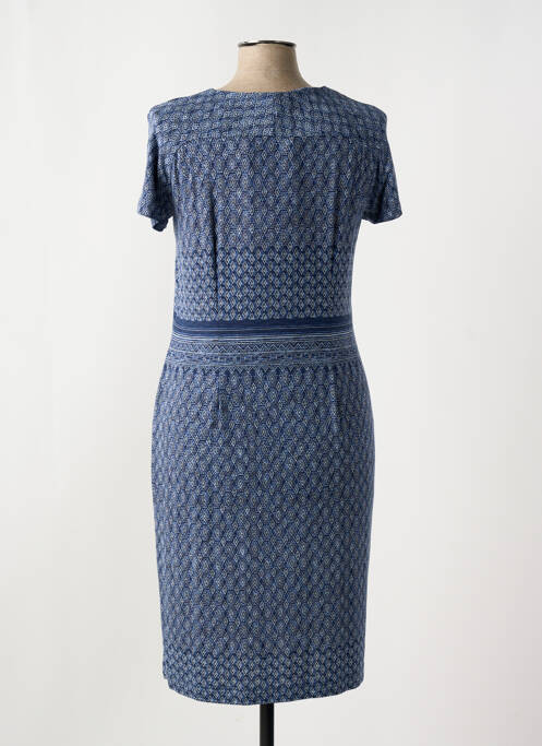 Robe mi-longue bleu PAUPORTÉ pour femme