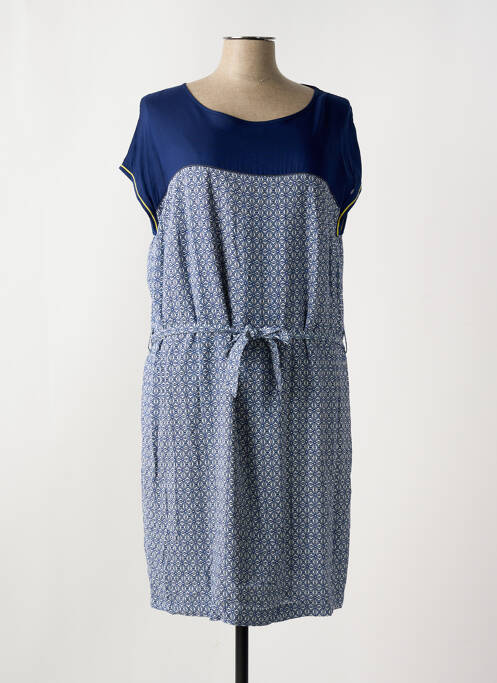 Robe mi-longue bleu TERRE DE FÉES pour femme