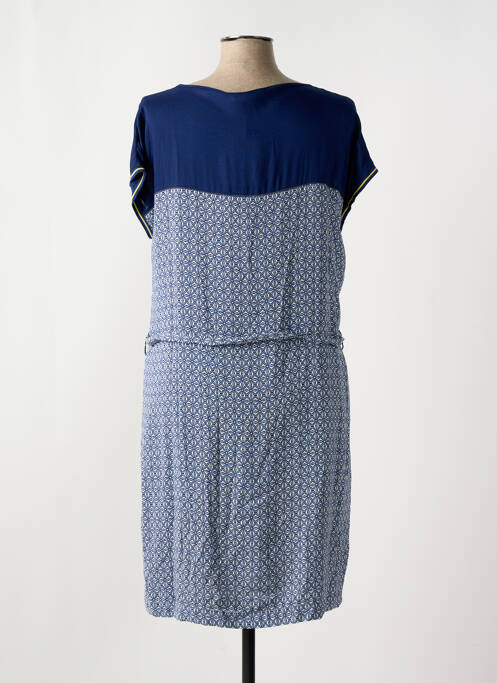 Robe mi-longue bleu TERRE DE FÉES pour femme