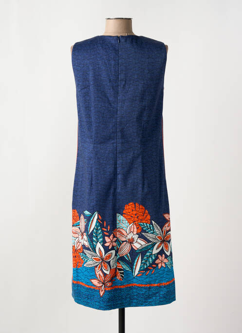 Robe mi-longue bleu WEINBERG pour femme