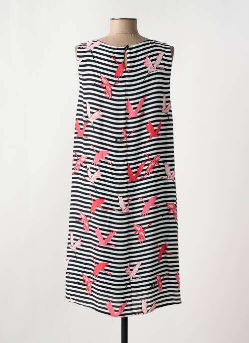 Robe mi-longue noir COMMA, pour femme