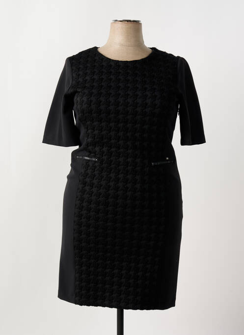 Robe mi-longue noir DIAMBRE pour femme