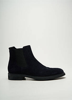 Bottines/boots nubuck talon bas bleu HUGO BOSS homme